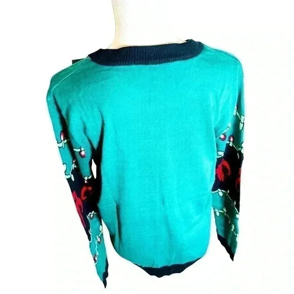 Star Wars Yoda Men’s Ugly Holiday Christmas Sweater Size Large - Picture 8 of 9